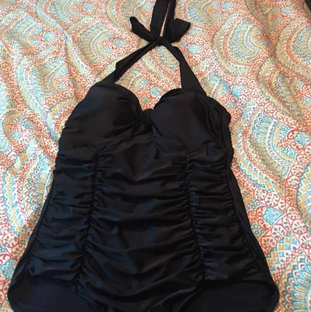 Torrid PinUp Style One piece Swimsuit